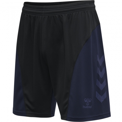 hummel Sporthose Short hmlACTION kurz schwarz/marineblau Herren